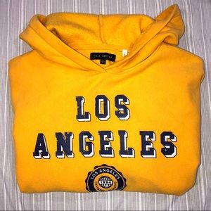 PacSun L.A. Hearts Mustard Los Angeles Hoodie